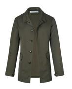 NIEUW!! €180! Trench coat Jas Vrouw Groen MAAT M / L 38 / 40, Kleding | Dames, Jassen | Zomer, Ophalen of Verzenden, Nieuw, Maat 38/40 (M)