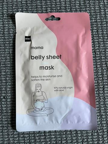 Hema belly sheet mask