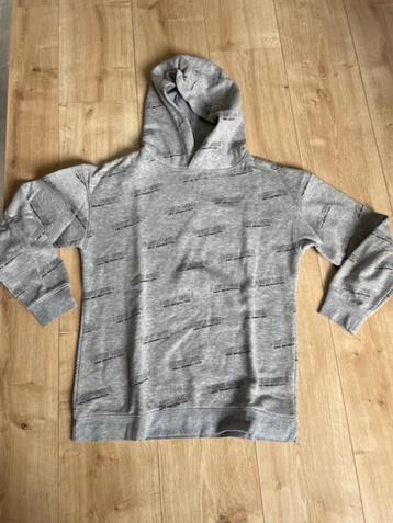 Te koop: grijze hoodie mt 158 zgan!! beschikbaar voor biedingen