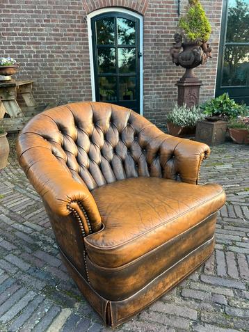 Chesterfield Fauteuil - Brocante Schuur beschikbaar voor biedingen