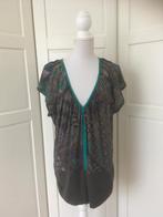 Steps grijze top met groen blauwe print, maat XL, Kleding | Dames, Blouses en Tunieken, Maat 46/48 (XL) of groter, Ophalen of Verzenden