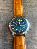 Panzera 45c time master Horloge (2023) - Compleet!, Sieraden, Tassen en Uiterlijk, Horloges | Heren, Overige merken, Leer, Staal