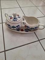 Boerenbont roomstel, Huis en Inrichting, Keuken | Servies, Overige typen, Ophalen of Verzenden, Zo goed als nieuw, Aardewerk