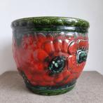vintage jardiniere, cachepot - West Germany - 1965-1970, Antiek en Kunst, Ophalen