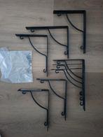 8x IKEA Ekby Hall Plankdragers - Zware Kwaliteit, Huis en Inrichting, Ophalen of Verzenden, Gebruikt