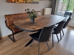 Avalox tafel ovaal 210x110 cm, Huis en Inrichting, Tafels | Eettafels, 200 cm of meer, Industrieel, 100 tot 150 cm, Metaal