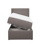 Boxspring 90x200 met opbergruimte – zo goed als nieuw, Huis en Inrichting, Slaapkamer | Boxsprings, Ophalen, 90 cm, Eenpersoons