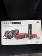 Focusrite Scarlett 2i2 studio, Audio, Tv en Foto, Professionele Audio-, Tv- en Video-apparatuur, Ophalen, Zo goed als nieuw, Audio