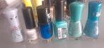 6 fllesjes nagellak, Sieraden, Tassen en Uiterlijk, Uiterlijk | Cosmetica en Make-up, Ophalen of Verzenden, Blauw, Handen en Nagels