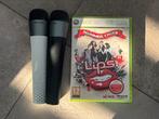 Xbox 360 Karaokespel Lips incl. 2 microfoons, Ophalen of Verzenden, Zo goed als nieuw, Muziek, Vanaf 12 jaar