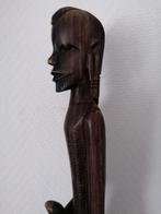 Houten Afrikaans Beeld, Ophalen of Verzenden