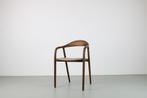 6 Artisan Neva stoelen, Europees walnoot, Sand leer, Huis en Inrichting, Nieuw, Vijf, Zes of meer stoelen, Hout, Ophalen