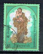 Oostenrijk Schilderij Maria met kind, Postzegels en Munten, Postzegels | Europa | Oostenrijk, Ophalen, Gestempeld