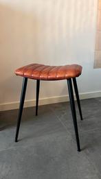 Kruk leer, Huis en Inrichting, Ophalen, Leer, Zo goed als nieuw, 50 tot 75 cm