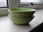2 schaaltjes eivorm groen NIEUW / schaal, Nieuw, Ophalen of Verzenden, Schaal of Schalen, Overige stijlen