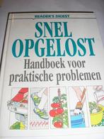 Reader's digest boek; Snel opgelost, Ophalen of Verzenden, Readers Digest, Zo goed als nieuw