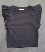 ZWART SHIRT MAAT S. ZARA DAMESKLEDING. TOPJE KORTE MOUW., Ophalen of Verzenden, Zo goed als nieuw, Korte mouw, Maat 36 (S)