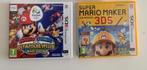 3DS SUPER Mario Maker & Mario Olympische spelen GAMES!, Avontuur en Actie, Verzenden, 1 speler, Zo goed als nieuw