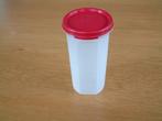 Tupperware ronde bus met rood deksel 650 ml nr 13, Ophalen of Verzenden, Rood, Bus of Trommel