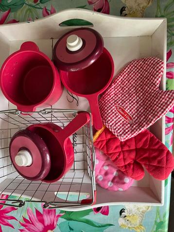 Melissa & Doug Houten Pannenset + Groenten beschikbaar voor biedingen