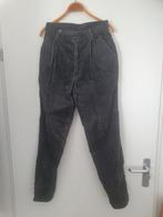 Vintage rib Broek, maat 32, BC collections, Made in Holland, Ophalen of Verzenden, Gedragen, Maat 46 (S) of kleiner, Grijs