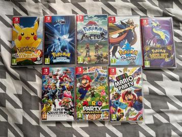Nintendo Switch Games Diverse beschikbaar voor biedingen