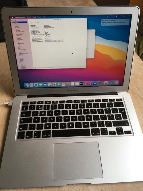 MacBook Air 13 inch early 2014 Big Sur, Computers en Software, Apple Macbooks, Gebruikt, MacBook Air, 13 inch, Minder dan 2 Ghz