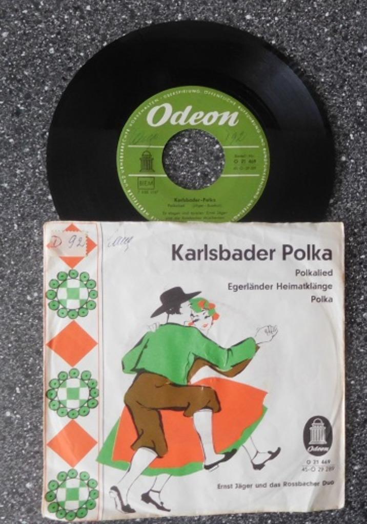 Ernst Jäger & Rossbacher Duo - Karlsbader polka(vanaf € 4,50, Cd's en Dvd's, Vinyl | Nederlandstalig, Ophalen of Verzenden