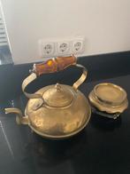 Te koop : kooeren ketel met onderzetter, Antiek en Kunst, Ophalen of Verzenden