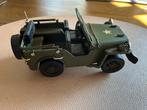 Vintage Blikken Jeep - Militair Model, Gebruikt, Auto, Groter dan 1:32, Ophalen
