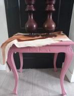 Braxton bijzet tafel oud roze, Antiek en Kunst, Ophalen