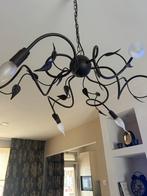 7 delige  lampenset bruin, Huis en Inrichting, Lampen | Kroonluchters, Ophalen, Gebruikt