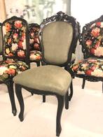 barok eetkamerstoel queen ann medaillon, Huis en Inrichting, Stoelen, Overige kleuren, Verzenden, Medaillon landelijk queen ann