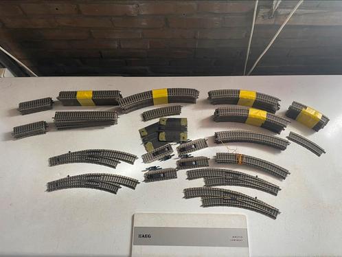 Partij Profi spoor Fleischmann, Hobby en Vrije tijd, Modeltreinen | H0, Gebruikt, Rails, Gelijkstroom, Fleischmann, Ophalen of Verzenden