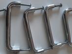 13 handgrepen voor (keuken)kastjes, Ophalen, Gebruikt, Rvs, Klink of Kruk