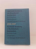 A/S/L 2006 Jaarboek Academie van Bouwkunst Amsterdam, Ophalen of Verzenden, Nieuw