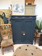 Biedermeier meidenkast linnenkast buffetkast servieskast, Ophalen, 50 tot 70 cm, 105 cm of meer, Nvt