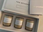 Ted Sparks fresh linen mini candles geurkaarsen nieuw, Ophalen, Nieuw, Overige materialen, Minder dan 25 cm