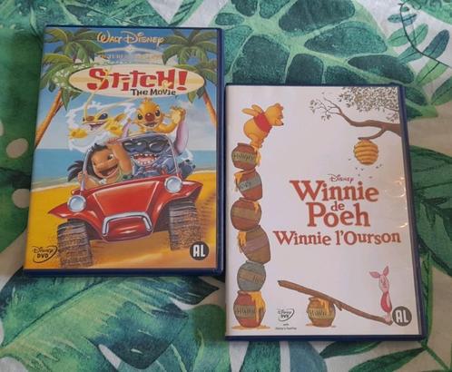 Disney DVD'S: Stitch the Movie + Winnie the Pooh (taal NL), Verzamelen, Disney, Ophalen of Verzenden