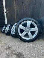 Originele Audi A6 C7 velgen 18? 5x112 winterset goodyear 7mm, Auto-onderdelen, Banden en Velgen, 18 inch, Gebruikt, Banden en Velgen