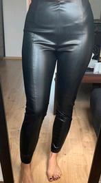 Leren legging maat M, Kleding | Dames, Leggings, Maillots en Panty's, Verzenden, Zo goed als nieuw, Zwart, Legging