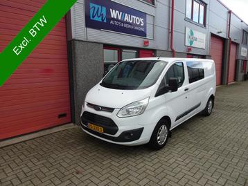 Ford Transit Custom 290 2.2 TDCI L2H1 Trend DC 6 pers airco beschikbaar voor biedingen