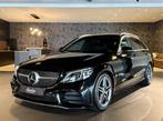 Mercedes-Benz C-Klasse Estate 200 AMG I Facelift I Virtual C, Auto's, 4 cilinders, 1465 kg, Zwart, Leder