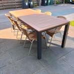 Prachtige Life tuintafel (met 6 stoelen), Tuin en Terras, Ophalen, Eettafel, Aluminium, Tuinset