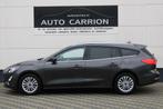 Ford Focus Wagon 1.0 125PK Automaat Titanium X Virtual !, Origineel Nederlands, Te koop, Zilver of Grijs, 5 stoelen