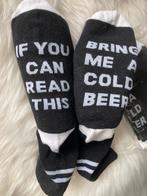 Kerstcadeau kerstsokken ‘if you can read this bring me beer’, Ophalen of Verzenden, Nieuw