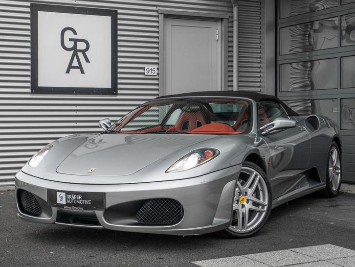 Ferrari F430 4.3 V8 Spider F1 | Carbon sportstoelen | Leder, Auto's, Ferrari, Bedrijf, Te koop, F430, Lederen bekleding, Open dak