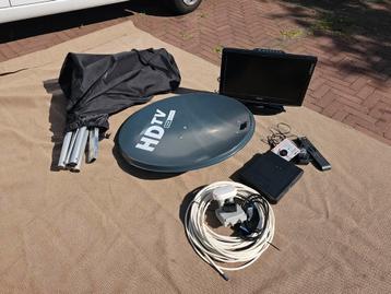 Satelliet Schotel Set Compleet beschikbaar voor biedingen