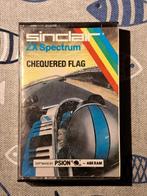 ZX Spectrum cassette 'CHEQUERED FLAG' – getest & werkend, Ophalen of Verzenden, Sinclair ZX Spectrum