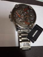 Nieuwe Diesel horloge Mr. daddy, Overige merken, Staal, Staal, Polshorloge